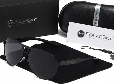 Produktbild von POLARISIERTE BRILLE UV400 AVIATOR POLARSKY mit Satz