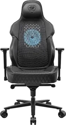 Image de COUGAR Gaming-Stuhl NxSys Aero, ARGB Lüfter, Schwarz