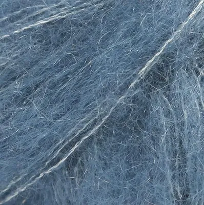 Produktbild von DROPS Kid-Silk 27 Jeans Garn – 75% Kid Mohair 25% Silk | 25g 210m Strick- & Häkelgarn