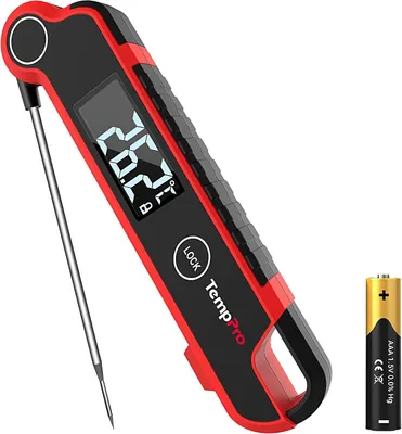 Produktbild von Bratenthermometer digital, LCD-Display, Bewegungssensor, für BBQ