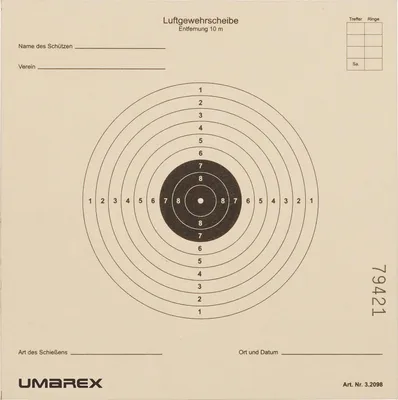 Immagine prodotto di Tarcze papierowe Umarex 14x14 1000 szt.