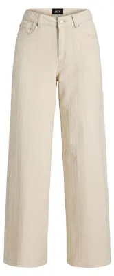 Immagine prodotto di Pantaloni ampi da donna JJXX, modello Jxsille, colore ecru, taglia XS / 32L