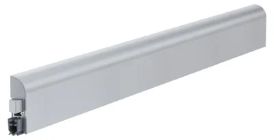 Produktbild von Wind-Ex Absenkdichtung zum Aufschrauben von Athmer - Silber - 860 mm - kürzbar um 125 mm - Zugluftstopper - Türdichtung - Zugluft- & Schallschutz