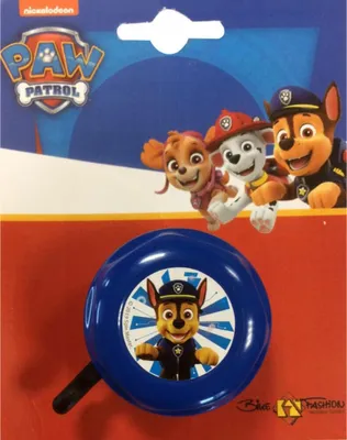 Produktbild von Dzwonek rowerowy PAW Patrol, z motywem, Ø 55 mm, karta samoobsługowa, niebieski