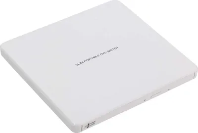 Produktbild von HLDS GP60NW60 DVD-Brenner ultra slim extern USB 2.0 weiss