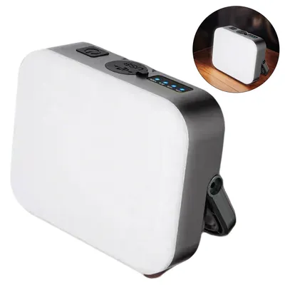 Produktbild von Campinglampe mit 4000mAh, Sensorlicht aufladbar – 1000 Lumen, Campinglaterne mit Haken & Magnet, für Camping, Reisen und Notfälle