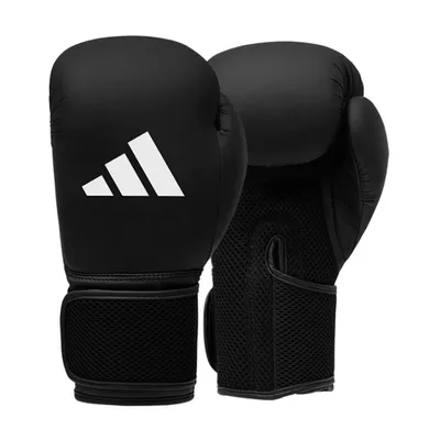 Produktbild von adidas Hybrid 25 Kids - (Kick-)Boxhandschuhe - Schwarz - 4 oz