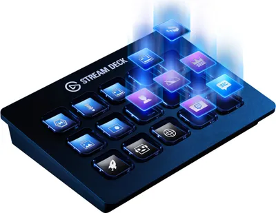 Produktbild von Elgato Stream Deck, Mini, Kabelgebunden, USB, Schwarz