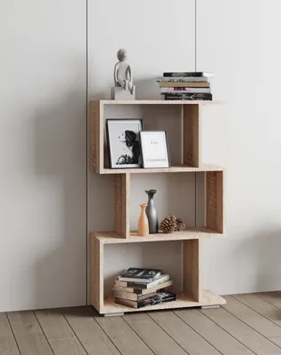 Produktbild von VCM Holz Raumteiler Stand Regal Bücherregal Deko Bücher Standregal Palusa M
