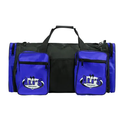Immagine prodotto di Borsa sportiva Ali's Fightgear – Blu – XL – Borsa da allenamento capiente e resistente per arti marziali, fitness e viaggi