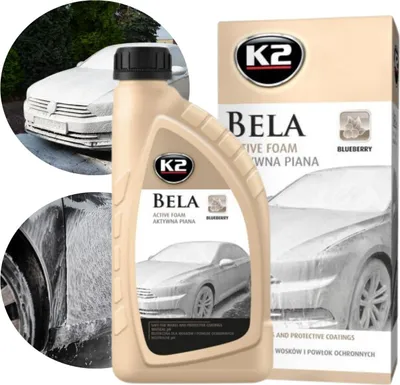 Produktbild von Aktiver Waschschaum mit tralem pH-Wert K2 BELA 1L mit Heidelbeerduft