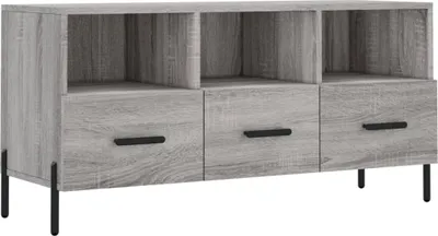 Produktbild von vidaXL TV-Schrank Grau Sonoma 102x36x50 cm Holzwerkstoff