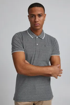 Produktbild von CASUAL FRIDAY CFTristan two tone polo shirt Herren Poloshirt Polohemd T-Shirt mit Polokragen aus 100% Baumwolle