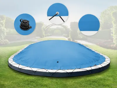 Safe Top Poolabdeckung Rund, 3,00 M Durchmesser – Schutz Vor Schmutz & Laub