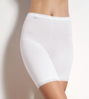 Image de Sloggi shorty basic+ long white femmes