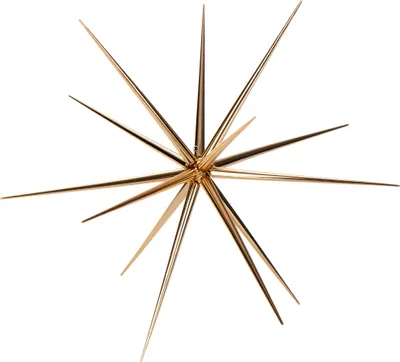 Produktbild von COM-FOUR® Weihnachtsstern zum Hängen - Deko-Stern für die Weihnachtsdekoration - Stern für Dekoration von Silvester, Hochzeit, Party