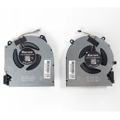 Produktbild von CPU GPU Lüfter FAN für HP Victus 16-d 16-d0185 16-e 16-e0011ns TPN-Q263 TPN-Q26 HP Victus 16-D CPU und GPU Lüfter SET - CPU und GPU Lüfter