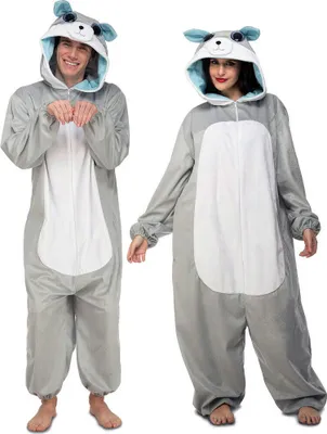 Produktbild von Verkleidung für Erwachsene My Other Me Grau Fuchs - XS