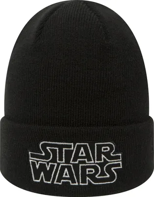 Produktbild von New Era - Disney Star Wars Knit Kinder Cuff Beanie - Schwarz : Toddler (18 Monate - 4 Jahre) Schwarz