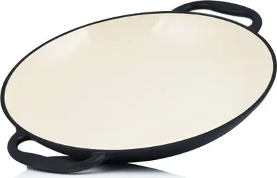 Produktbild von Mahlzeit Paella Pfanne | Ø 35 cm | Blue Berry | Zwei Griffe, Gusseisen, Emailliert, Induktion