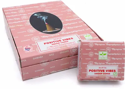 Produktbild von Räucherkegel LAVISA, Meditation, Aromatherapie, Duft, Atmosphäre für Zuhause, Satya, Goloka, Golden Nag (Positive Vibes)