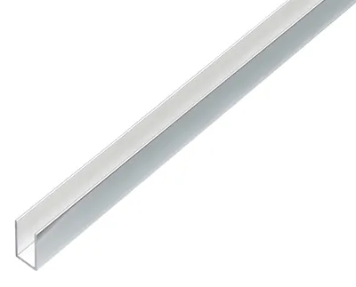 Zdjęcie produktu dla GAH-Alberts 488468, Aluminium, W kształcie litery U, 1 szt., 100 cm, 1 cm, 1 cm