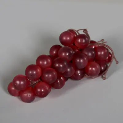 Produktbild von künstliche Weintrauben rot L. 17cm DPI künstliches Obst