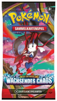 Produktbild von Pokémon Wachsendes Chaos Booster Deutsch