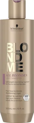 Zdjęcie produktu dla Schwarzkopf BlondMe All Blondes Lekki szampon do włosów, 300ml