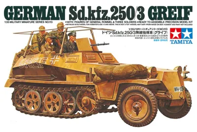 Produktbild von Tamiya 35113 - 1:35 Dt. Halbkette 250/3 Greif (4) - Neu