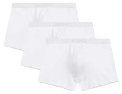 Produktbild von Herren Boxershorts Atlantic enge Passform aus Baumwolle Weiß XL