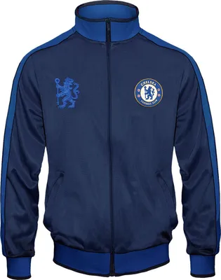 Produktbild von Chelsea FC - Trainingsjacke für Herren GF266 (XL) (Dunkles Marineblau)