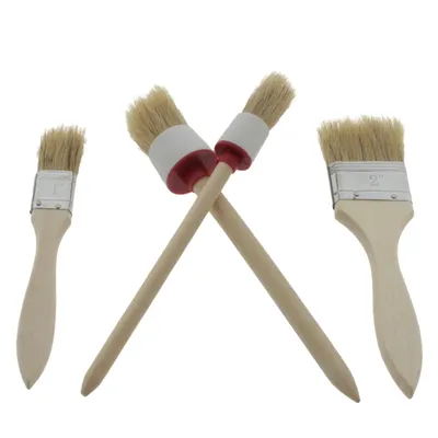 Produktbild von Pinsel Set 4 teilig für Farben und Lacke