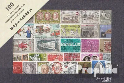 Produktbild von Briefmarken Belgien 100 verschiedene