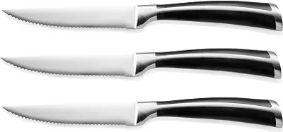 Produktbild von Steakmesser mit ABS Kunststoffgriff Set zu 3 Stück