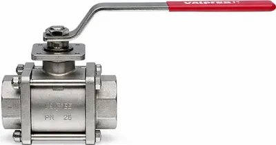 Image de Valpres Ind-Kugelh.voDG 1.4408 BR71 2" PN25 3 pièces TA-Luft Atex Vapeur +160 °C Filetage intérieur, 1 pièce.