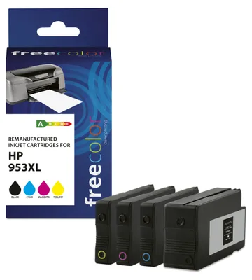 Obrázek produktu pro Freecolor K10637F7 Freecolor Patrone HP 953XL color BK/C/M/Y remanufactured