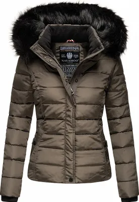 Produktbild von Navahoo Damen Winter Stepp Jacke Parka Mantel Winterjacke warm gefüttert Miamor Anthrazit Gr. 36 - S