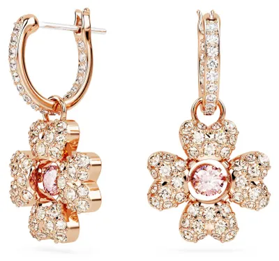 Produktbild von Swarovski Damen Ohrringe Tropfenohrringe Weiß, rosegold IDYLLIA 5674212