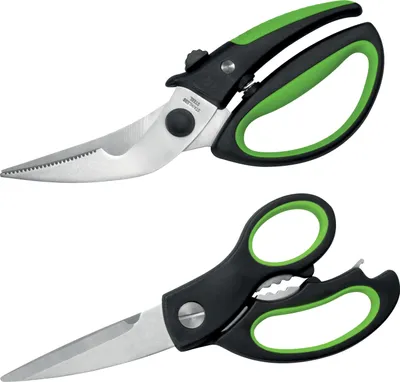 Produktbild von bremermann Geflügelscheren und Haushaltscheren Set 2tlg., grün