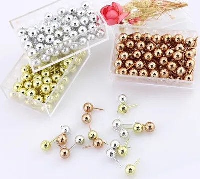 Produktbild von Set mit 250 Punaisen, silber, in Box