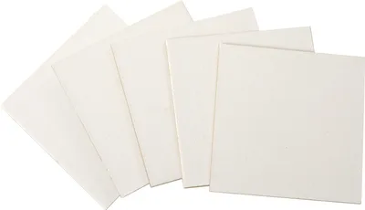 Produktbild von EDUPLAY 210234 Leinwandtafeln 10 x 10 cm, weiß, 5-teilig (1 Set)