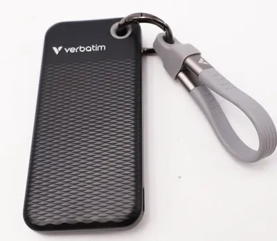 Produktbild von Verbatim Pocket SSD USB 3.2 1TB Black/Grey 32190