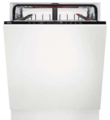 Produktbild von AEG Series 7000 FAV55BVI3P, Voll integriert, Standardgröße (60 cm), Weiß, Schwarz, Touchsteuerung, LED