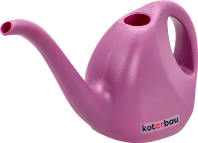 Obrázek produktu pro KOTARBAU® Konve na zalévání 2 litry Plastová zahradní konve na zalévání květin s dlouhou hubicí Malá konve na zalévání květin pro vnitřní i venkovní použití, pro domácnost, konve na zalévání rostlin Fialová konve na zalévání rostlin