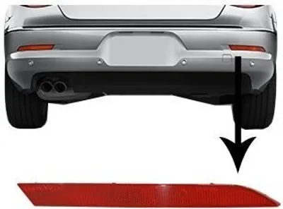 Immagine prodotto di VAN WEZEL Riflettore 5841930 Paraurti destro per VW Passat CC (357)