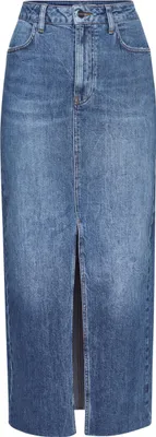 Produktbild von rich&royal Damen Bleistiftrock aus blauem Denim