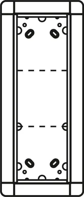 Productafbeelding van Ritto inbouwframe, 3-voudig, 1881370, wit