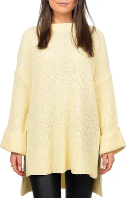 Produktbild von Reichstadt Damen Oversized Strickpullover 25RSW067 Yellow One Size