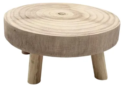 Image de Support en bois pour pots de fleurs